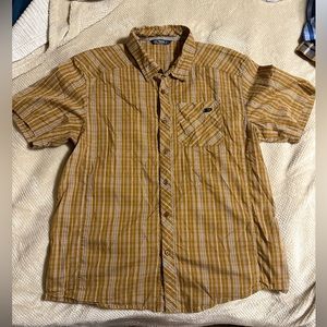 Arc’teryx Men’s Large Plaid Button Down